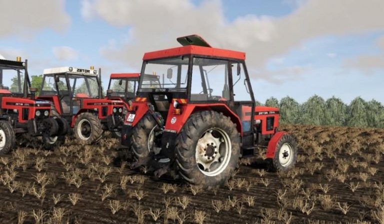 Zetor 77 Serie Pack V1 0 0 0 For FS19 Farming Simulator 2025 Mod LS