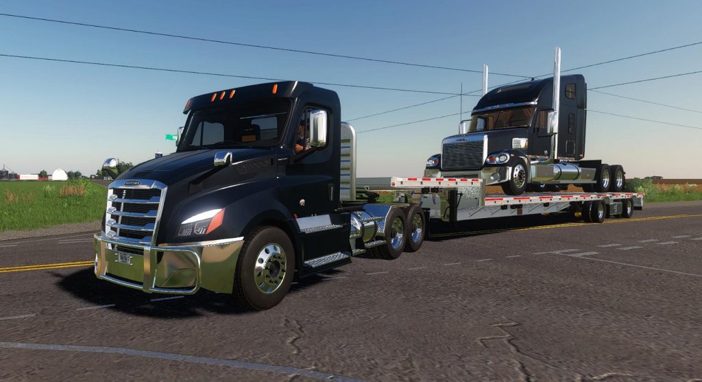 Freightliner Cascadia Day Cab V Fs Farming Simulator