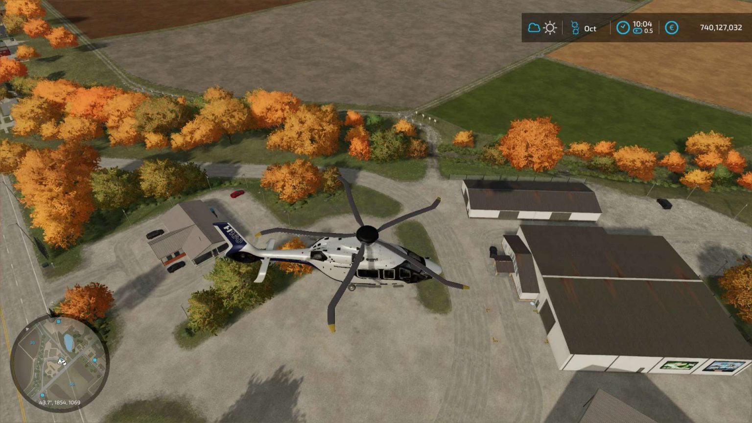 LS 22 Airbus Helicopter H160 V2 0 0 0 Farming Simulator 2025 Mod LS