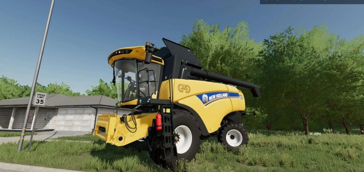 Ls New Holland Cr Revelation V Farming Simulator Mod