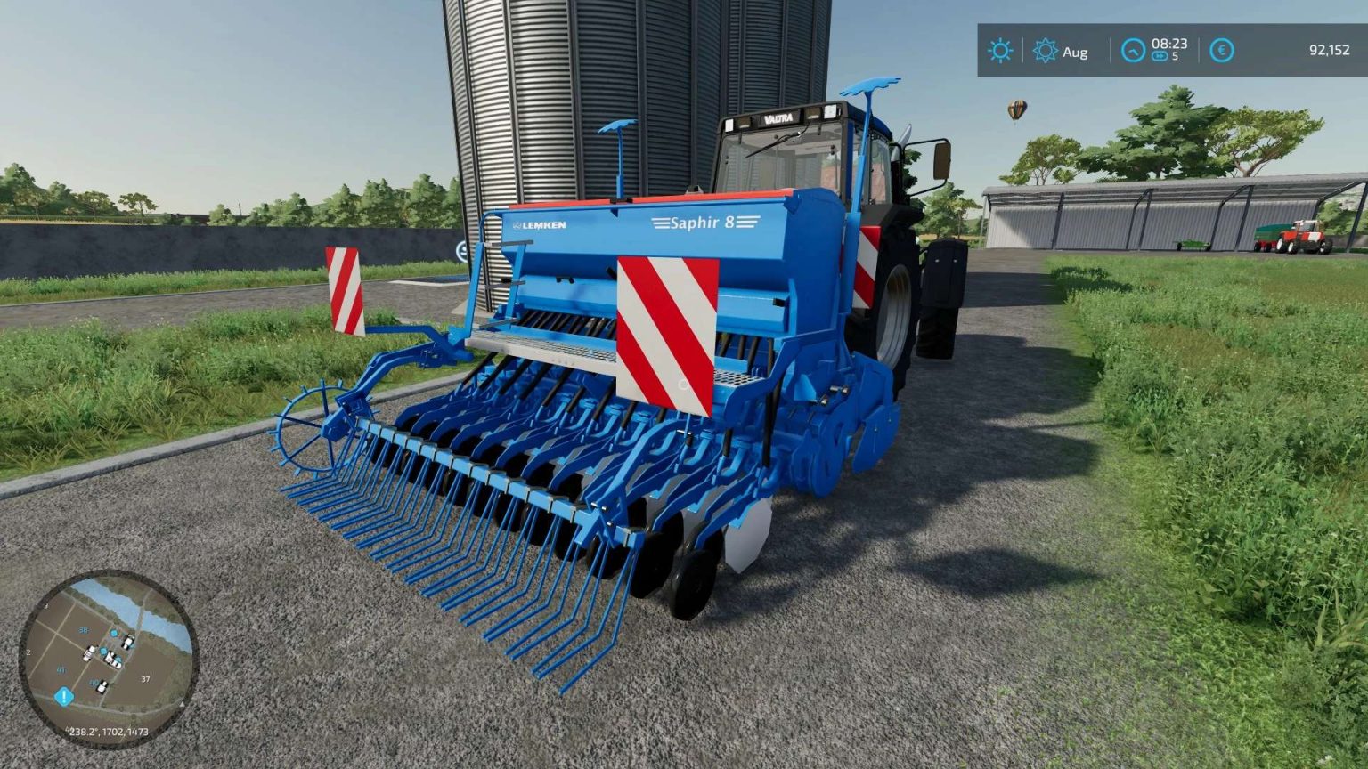 LS 22 Lemken Saphir 8 V1 1 0 0 Farming Simulator 2022 Mod LS 2022