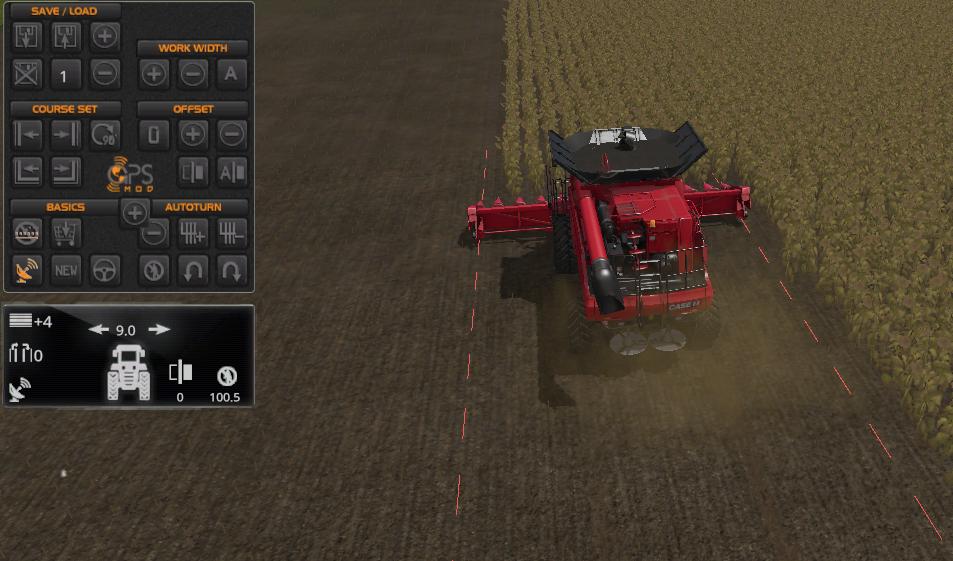 farming simulator 17 gps controls