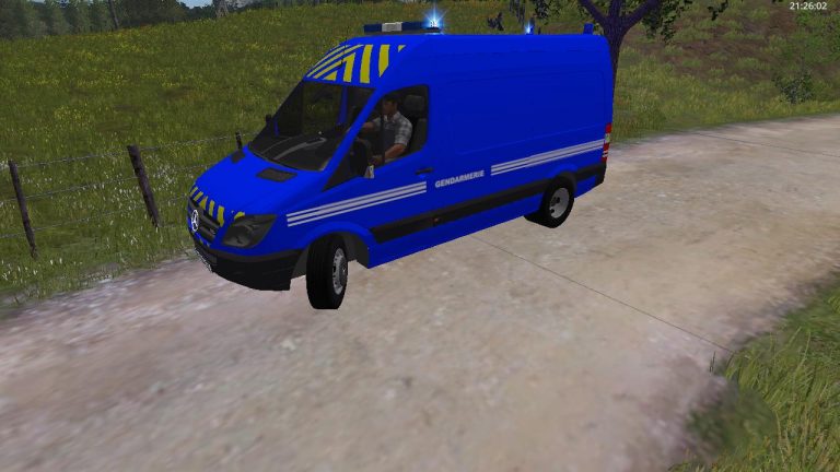 SPRINTER GENDARMERIE V1 Vehicles - Farming Simulator 2025 mod, LS 2025 ...