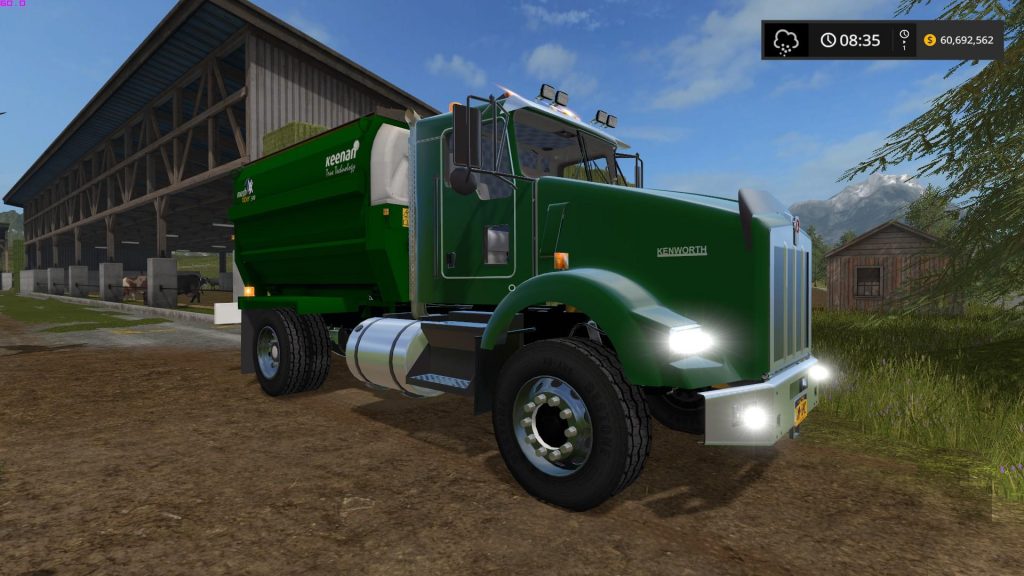 KENWORTH FEED Trucks Farming Simulator Mod LS Mod FS Mod