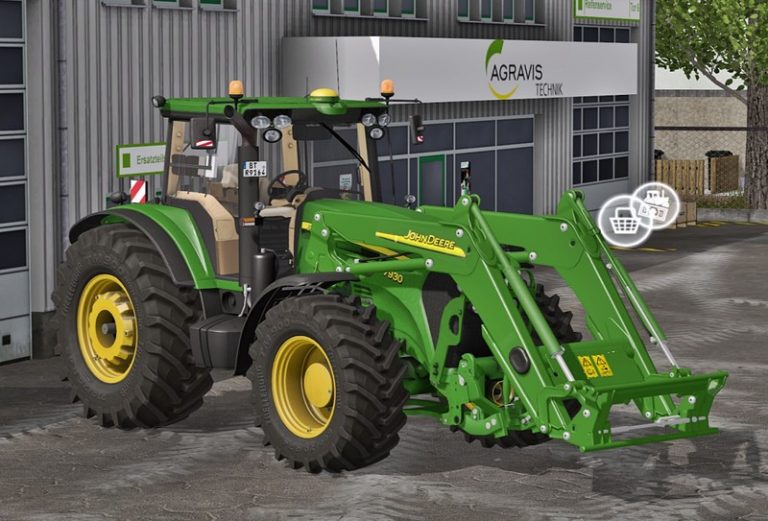 Front Loader John Deere Serie V Beta Mod Farming Simulator Mod Ls Mod