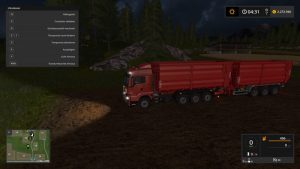 Man Tgs Hkl And Itrunner Trailer With Tires Con V For Fs Farming Simulator