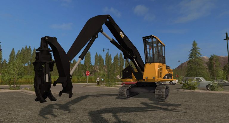 Cat 325D FM Shovel Logger v1.0 FS 2017 - Farming Simulator 2025 mod, LS ...