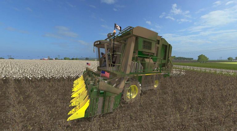 John Deere 7760 Cotton Picker Fixed Final Mod - Farming Simulator 2022 67F