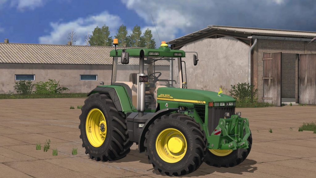 John Deere 8400 8410 More Realistic V1 0 Mod Farming Simulator 2022