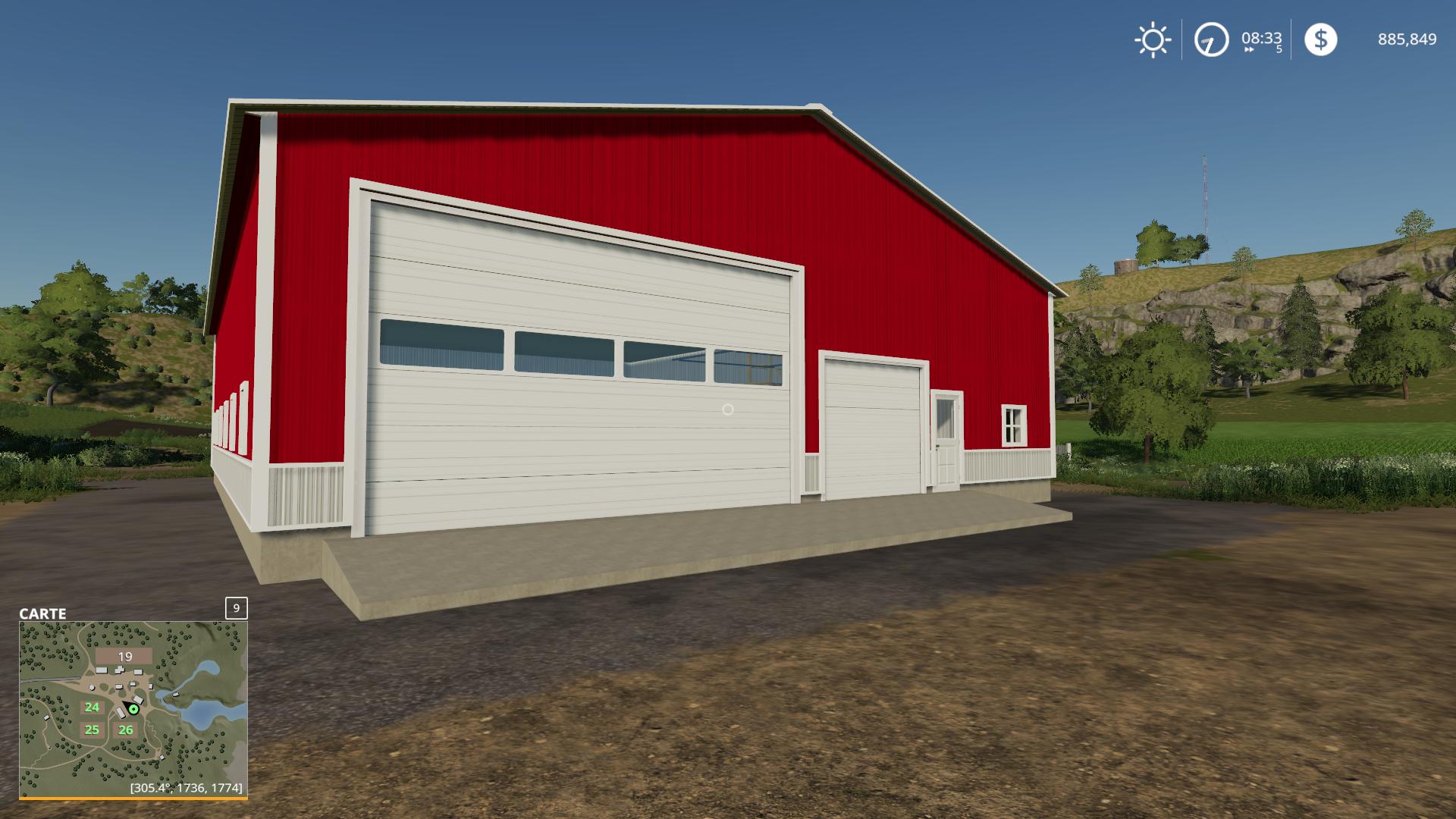 Garage V1000 For Fs 19 Farming Simulator 2022 Mod Ls 2022 Mod Fs 22 Mod 2588