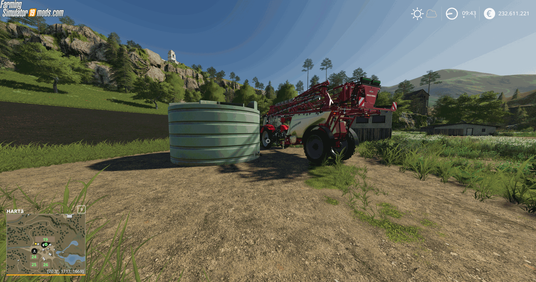 Placeable Liquid Fertilizer Tank Ls 19 Farming Simulator 2022 Mod Ls 2022 Mod Fs 22 Mod 2500