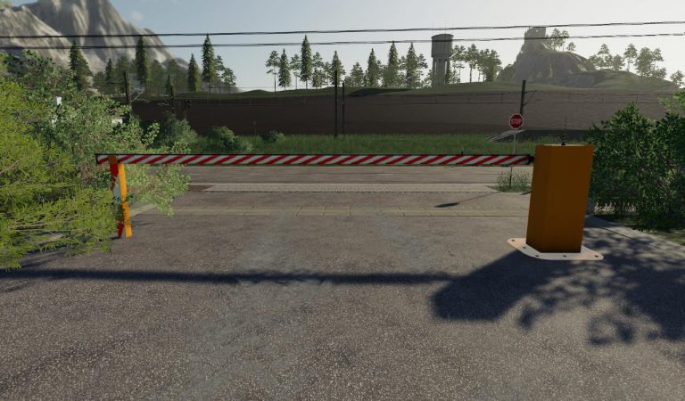 Automatic Barrier Placeable V10 For Fs 19 Farming Simulator 2022 Mod Ls 2022 Mod Fs 22 Mod 9014