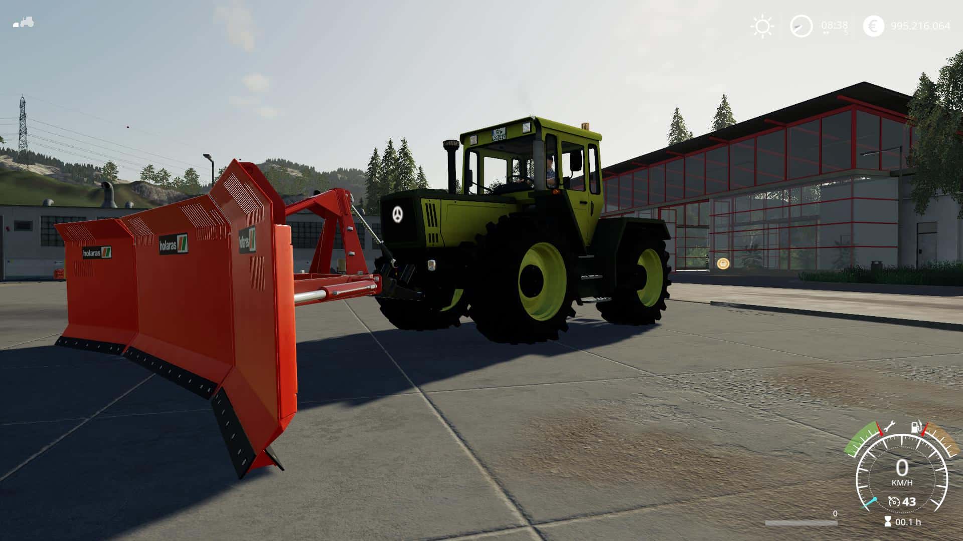 MB Trac 1800 Intercooler v1.2b for FS19 - Farming Simulator 2022 mod ...