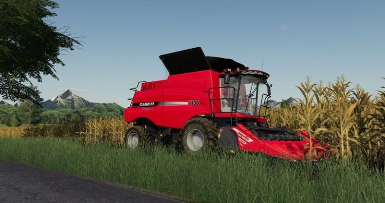Case Ih 7130 V119 Combine Farming Simulator 2022 Mod Ls 2022 Mod Fs 22 Mod 6882
