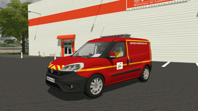 Fiat Doblo VL Sdis v1.0 Mod - Farming Simulator 2025 mod, LS 2025 mod ...