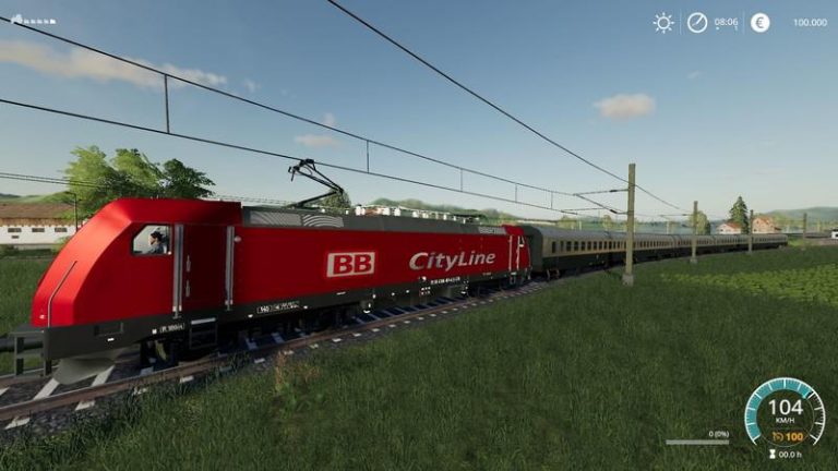 Locomotive 01 v1.1 LS 2019 - Farming Simulator 2022 mod, LS 2022 mod ...