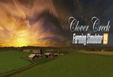 Clover Creak With Buy-Able Town For Mowing v1.1 for FS19 - Farming ...