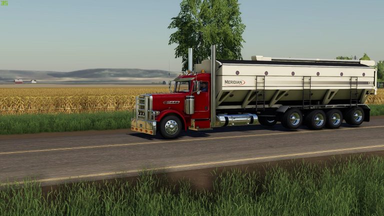 Peterbilt Tender Truck v2.0 for FS2019 - Farming Simulator 2022 mod, LS ...