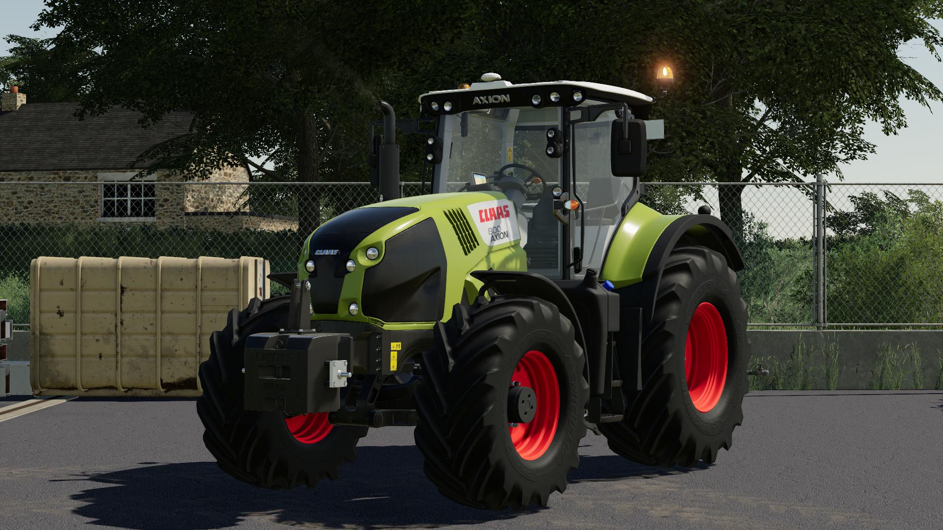 Claas Axion 800 840 V099 Mod Farming Simulator 2022 Mod Ls 2022 Mod Fs 22 Mod 9131