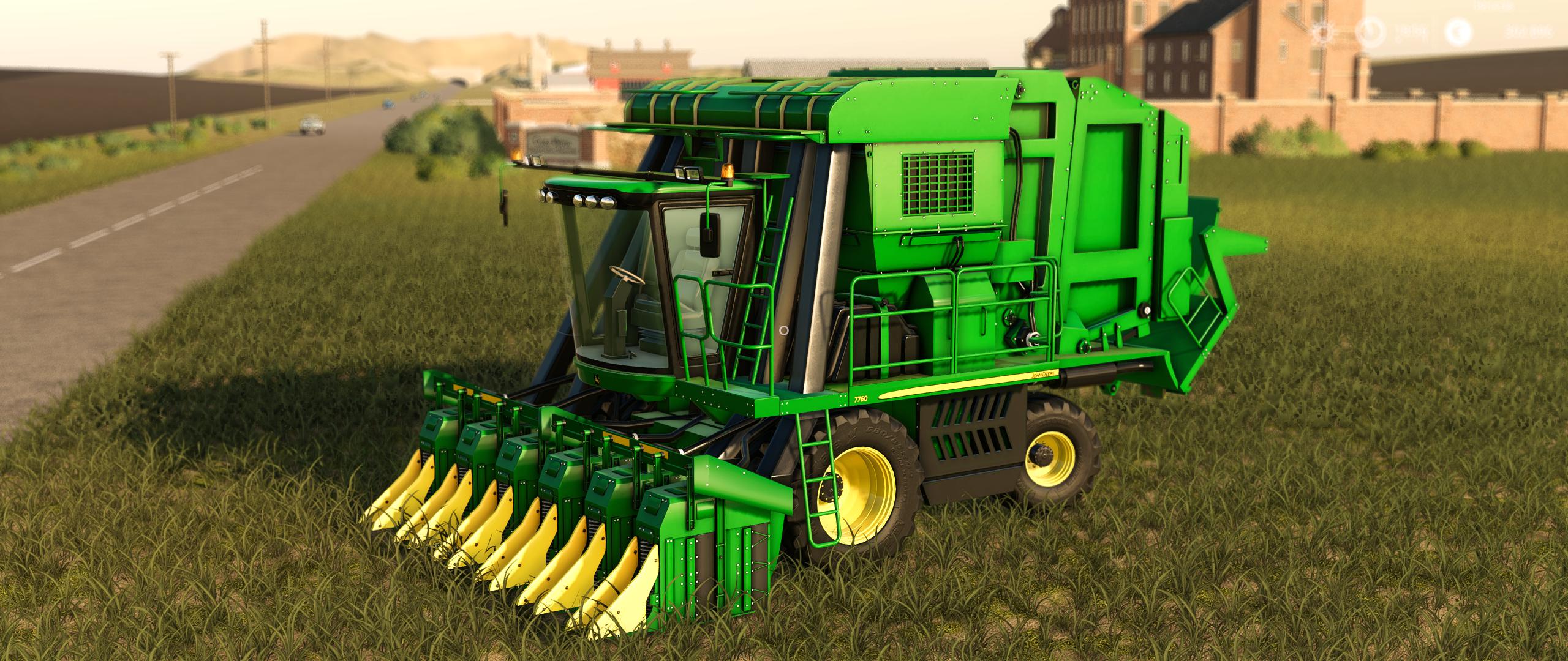 John Deere Cotton Baler V Fs Farming Simulator Mod
