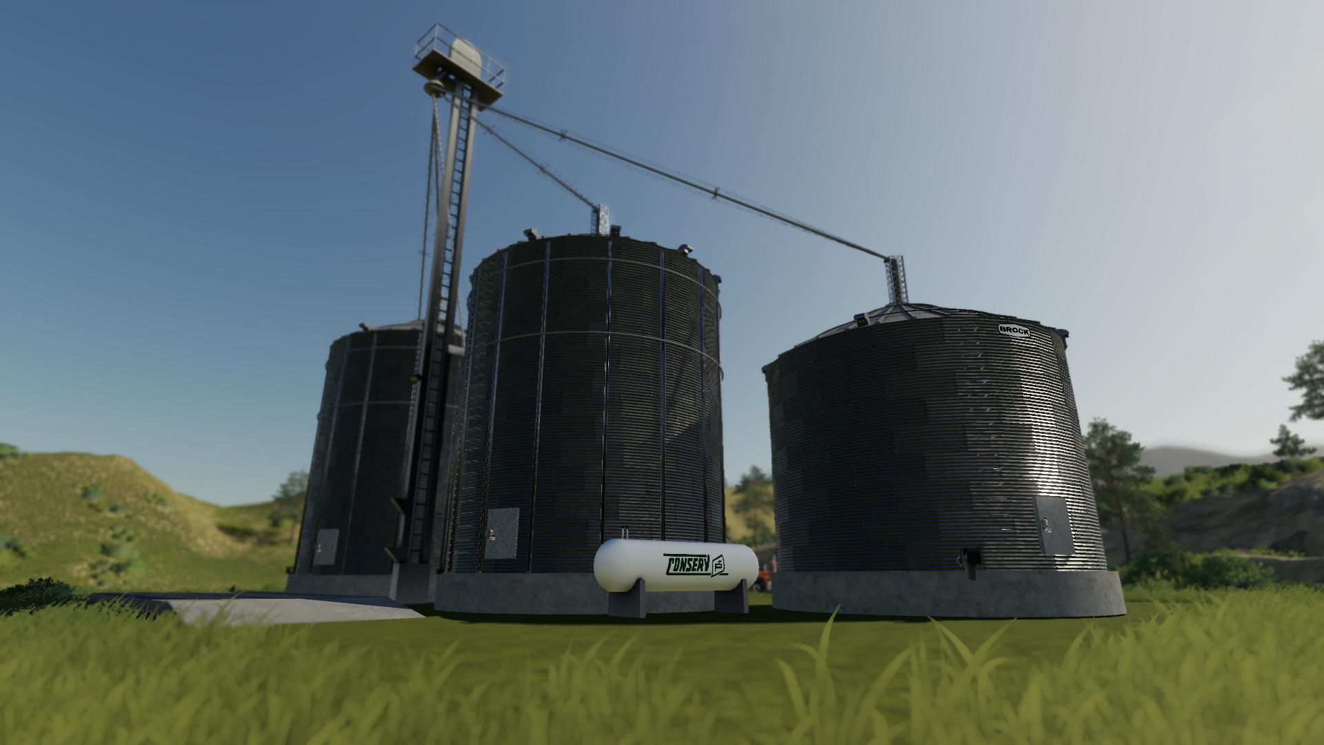 Large Grain Silo With Dryer V Fs Farming Simulator Mod