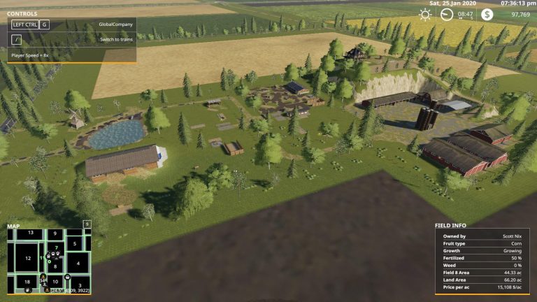 Wild West 16x map v1.0 for FS 2019 - Farming Simulator 2025 mod, LS ...