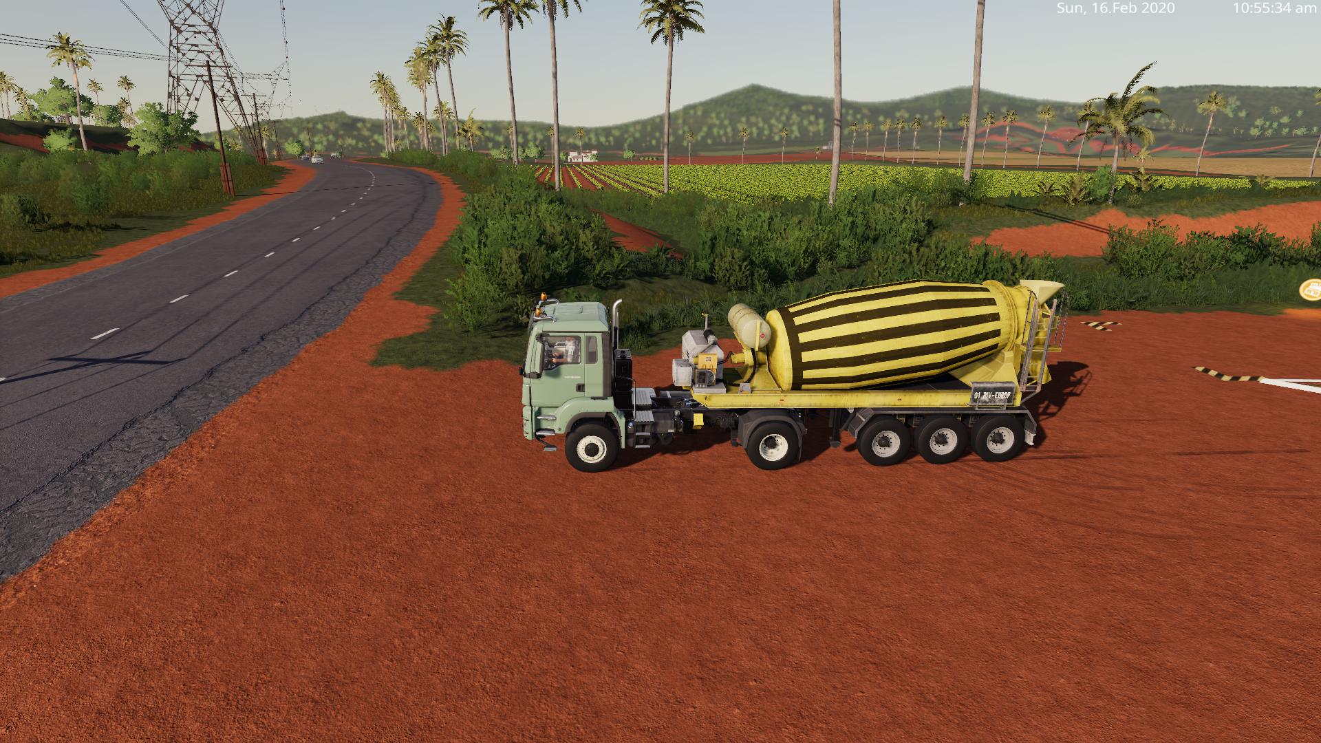 Concrete Mixer v0.1 Trailer Farming Simulator 2022 mod, LS 2022 mod