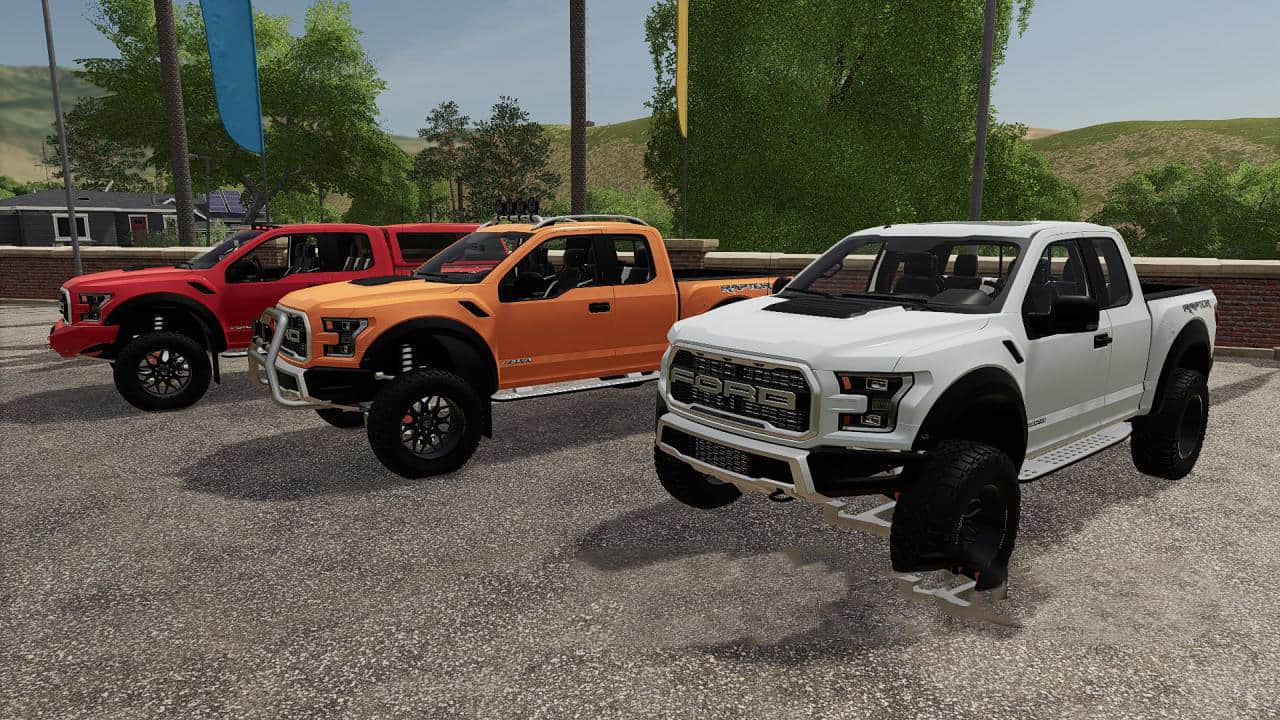 Ford F 150 Svt Raptor Diesel V1000 For Fs 2019 Farming Simulator 2022 Mod Ls 2022 Mod Fs 1160