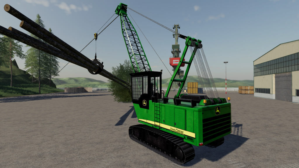 John Deere Grapple Yarder 1000 For Ls 19 Farming Simulator 2022 Mod Ls 2022 Mod Fs 22 Mod 3710