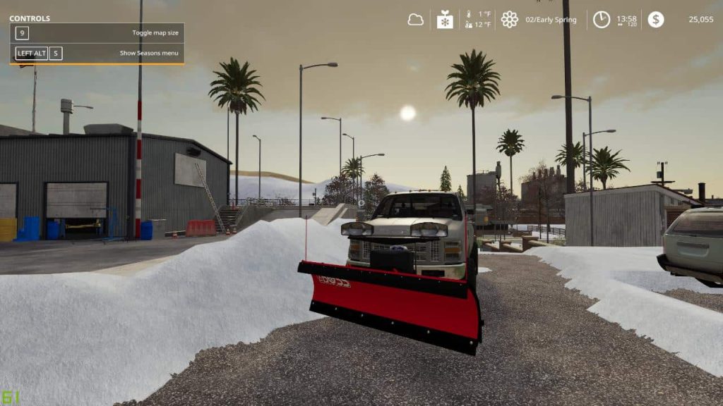 Boss snow plow v1.0 FS 19 - Farming Simulator 2025 mod, LS 2025 mod ...