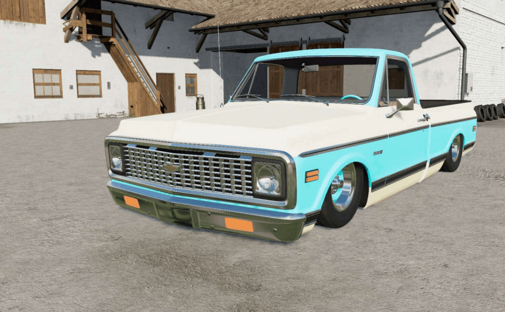 Chevrolet C10 Cheyenne Fletside 1971 V1.0 FS 2019 - Farming Simulator ...