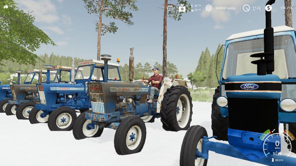 Ford 7000 Na Worn V1000 For Ls 19 Farming Simulator 2022 Mod Ls 2022 Mod Fs 22 Mod 7898