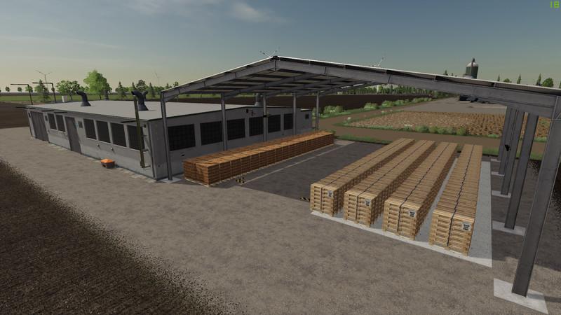 Fs19 Euro Pallet Production With Global Company Script V12 Farming Simulator 2022 Mod Ls 5299