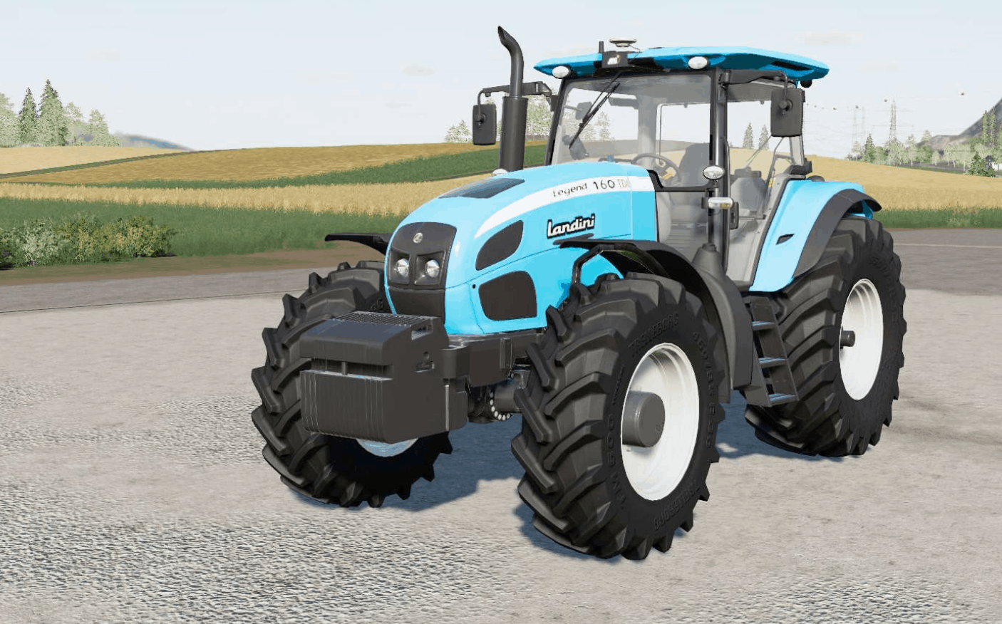 Landini Legend 100 Tdi Ls19 Farming Simulator 2022 Mod Ls 2022 Mod Fs 22 Mod 0446