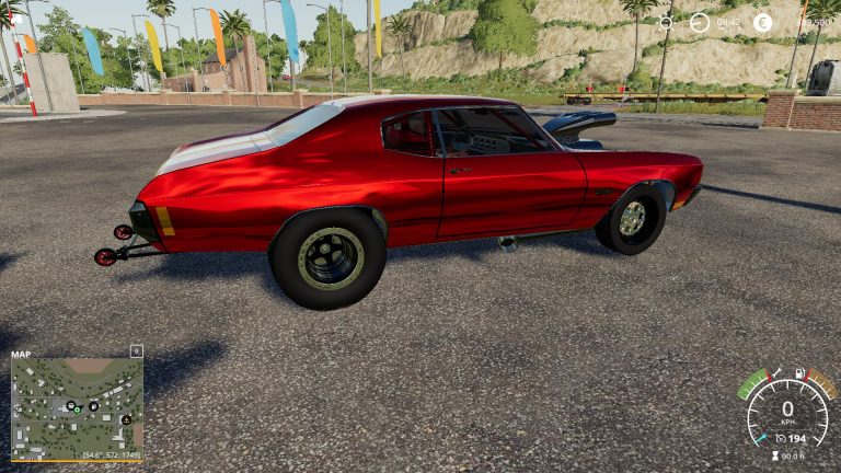 1970 Chevy Chevelle v1.0.0.0 LS 19 - Farming Simulator 2025 mod, LS ...