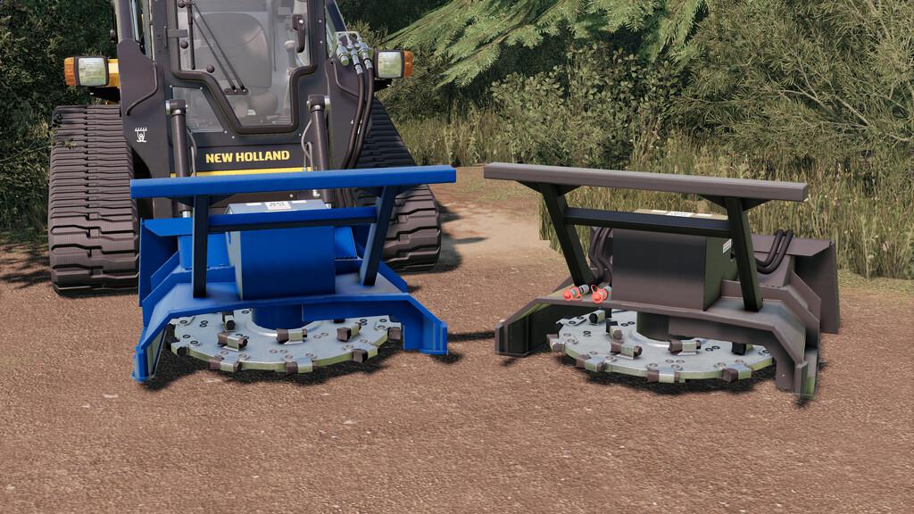 Forestry Disc Mulcher V1000 For Fs 2019 Farming Simulator 2022 Mod Ls 2022 Mod Fs 22 Mod 0387