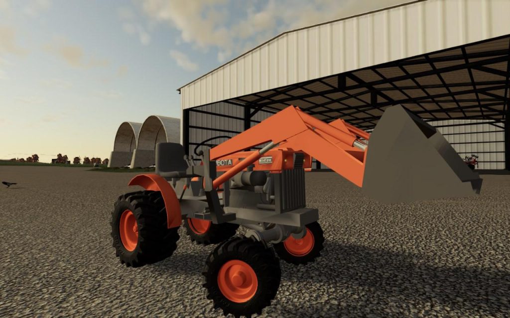 Kubota Mini Tractor V11 Ls 2019 Farming Simulator 2022 Mod Ls 2022