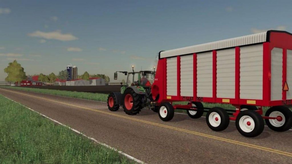 Dion 1060 Steel Forage Wagon V1000 Ls 2019 Farming Simulator 2022 Mod Ls 2022 Mod Fs 22 Mod 6638