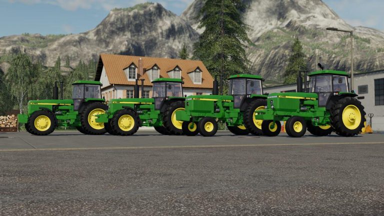 John Deere 4755-4955 v1.0.0.0 FS 19 - Farming Simulator 2022 mod, LS ...