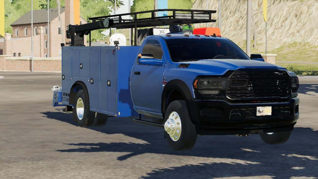 2020 Ram 5500 Service Truck V10 Mod Farming Simulator 2022 Mod Ls 2022 Mod Fs 22 Mod 0292