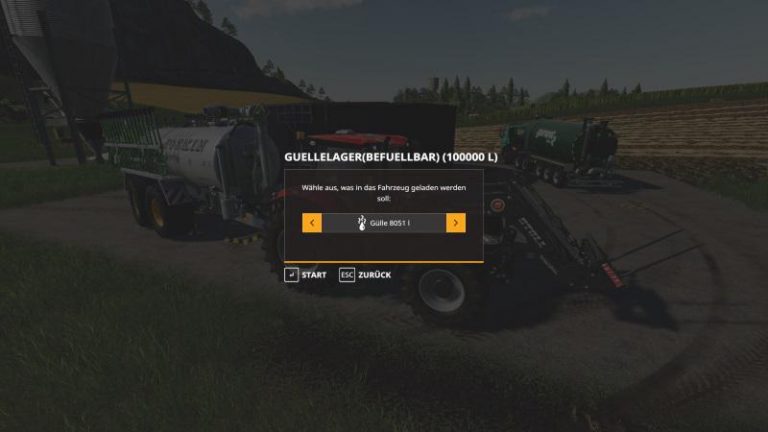 FS19 HoT befullbares Gulle Lager v1.1.0.0 - Farming Simulator 2022 mod ...