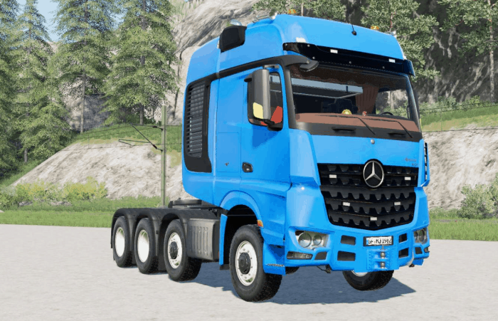 Mercedes Benz Arocs Slt Truck Farming Simulator 2022 Mod Ls 2022 Mod Fs 22 Mod 2231