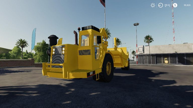 Cat 631D Wheel Tractor Scraper v1.0 LS19 - Farming Simulator 2025 mod ...