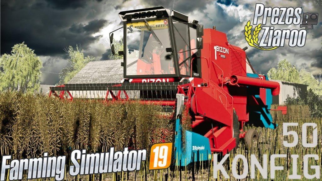 FMZ BIZON Z056 POLISH PACK v0.9.9 FS 2019 - Farming Simulator 2022 mod ...