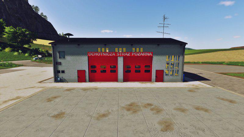 Fs19 Fire Station Placeable V1000 Farming Simulator 2022 Mod Ls 2022 Mod Fs 22 Mod 7764