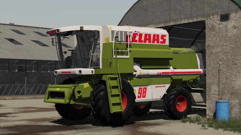 CLAAS Dominator VX 98 1.0.0.0 LS19 - Farming Simulator 2025 mod, LS ...