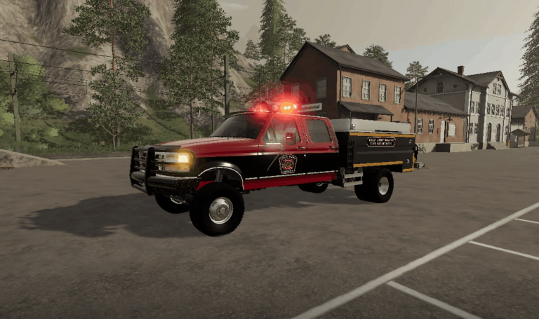 Ford American Fire Truck V50 Mod Farming Simulator 2022 Mod Ls 2022 Mod Fs 22 Mod 7494