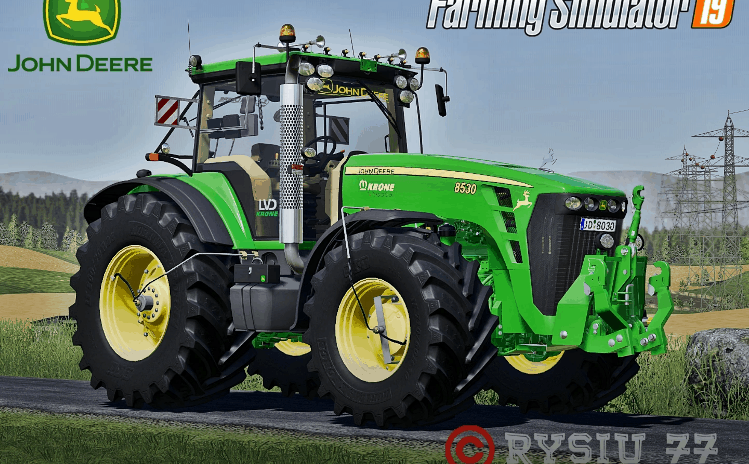 John Deere 8030 Series Official V40 Ls19 Farming Simulator 2022 Mod Ls 2022 Mod Fs 22 Mod 9532