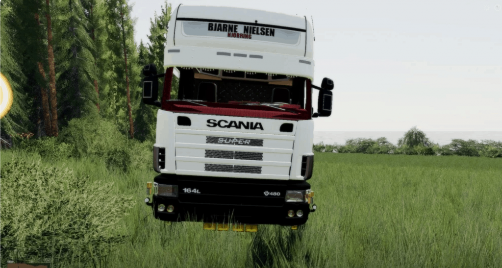 Scania forestry machine Transfer car v1.0.0.0 Mod - Farming Simulator ...