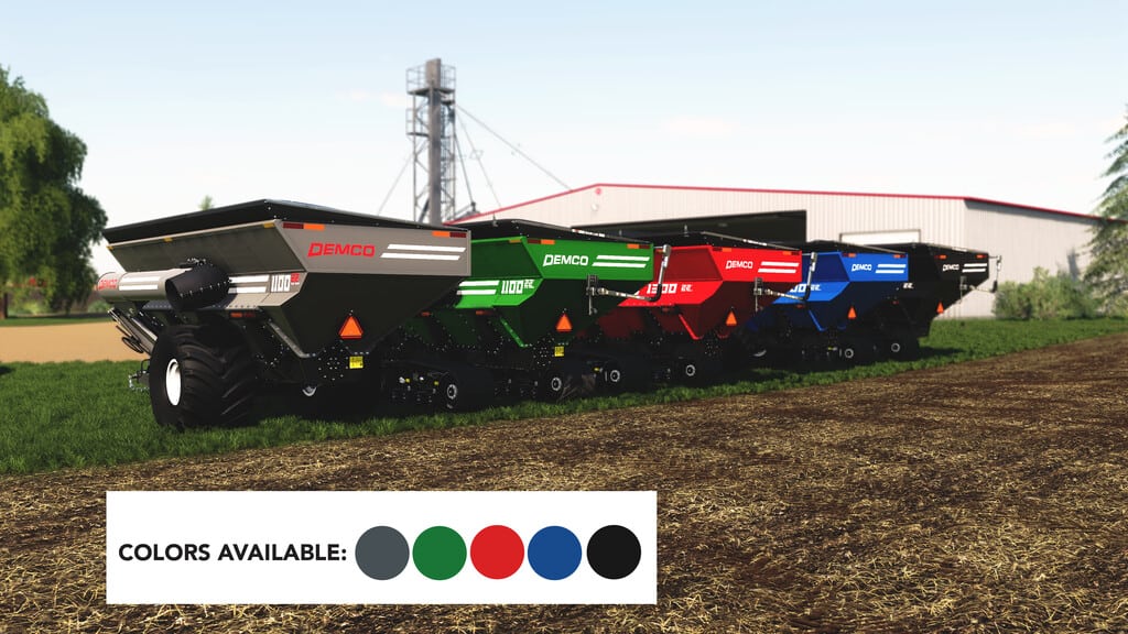 Demco 22 Series Grain Carts 1000 For Ls 19 Farming Simulator 2022 Mod Ls 2022 Mod Fs 22 Mod 0822